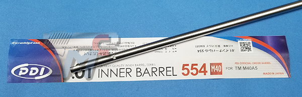 PDI 6.01mm Inner Barrel for Marui M40A5 Sniper Rifle (554mm) - Click Image to Close
